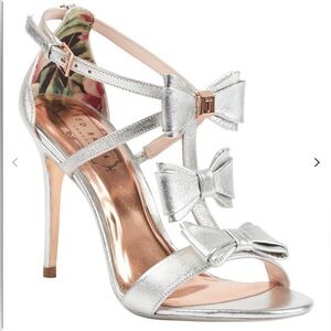 Ted Baker Appolini Bow Stiletto Sandal (8.5 - runs small)